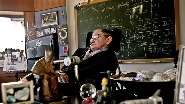 Como se comunica Stephen Hawking?